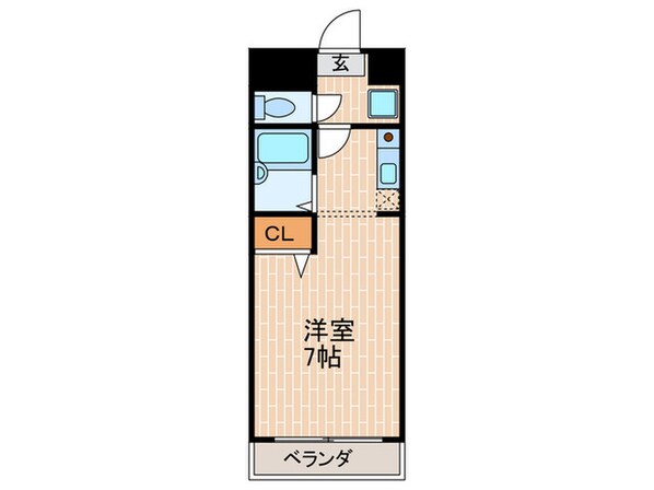 クレアコ－ト産所町の物件間取画像